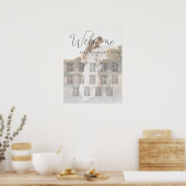 Poster 14 Tableaux Calligraphie Photo Mariage Carte de si (Cuisine)