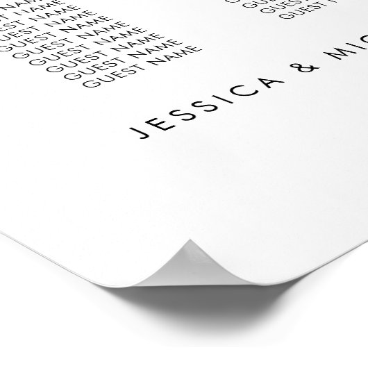 Poster 14 Tables Modernes Nos préférés Tableaux (Coin)