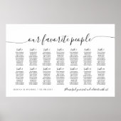 Poster 14 Tables Modernes Nos préférés Tableaux (Devant)