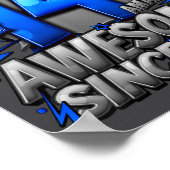 Poster 14 Year Old For Boys 14th Birthday Boy 14 Year Old (Coin)