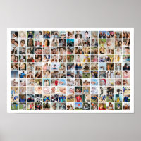 150 Collage de photos Grille d'images personnalisé