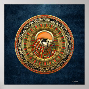 Poster [150] Égyptien Sun God Ra