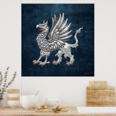 Poster [150] Griffin d'argent sacré (Cuisine)