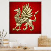 Poster [150] Griffin d'or sacré (Cuisine)