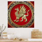 Poster [150] Griffin d'or sacré (Cuisine)
