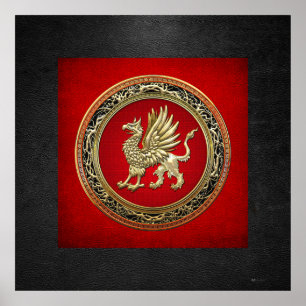 Poster [150] Griffin d'or sacré