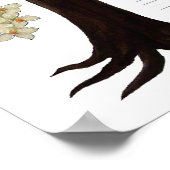 Poster 150 guests - Ivory Tree of Life Quaker 28"x20" (Coin)