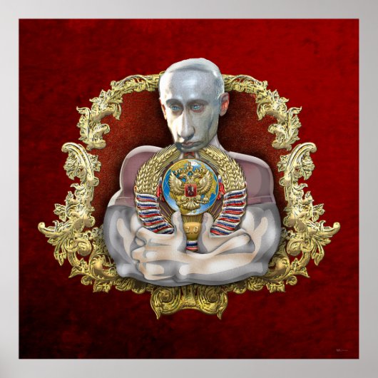 Poster [150] Le rêve de Poutine - URSS 2.0 (Devant)