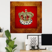 Poster [150] Prince [Roi] Couronne royale [Fourrure+Or][R (Bureau à domicile)