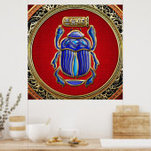Poster [150] Treasure Trove : Ancien Scarab égyptien (Cuisine)