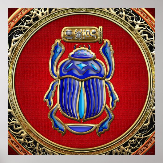 Poster [150] Treasure Trove : Ancien Scarab égyptien (Devant)