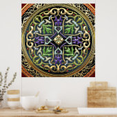 Poster [150] Treasure Trove : Croix celtique (Cuisine)