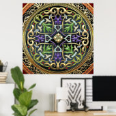 Poster [150] Treasure Trove : Croix celtique (Bureau à domicile)