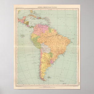 Poster 15152 Amérique du Sud