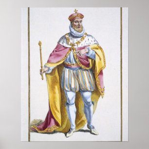 Poster 1527-98) rois de Philip II (de l'Espagne de