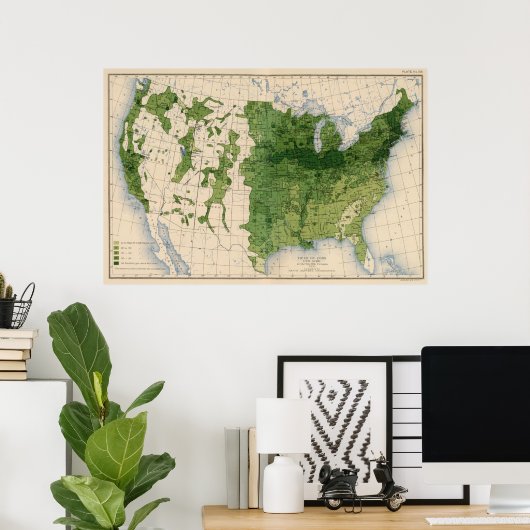 Poster 155 maïs/acre (Bureau à domicile)