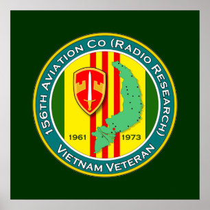 Poster 156th Avn Co rr 2 - asa Vietnam