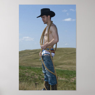 Poster 15876-RA Cowboy