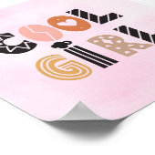 Poster (15,2 x 15,2 cm) - Cool Girl (Coin)