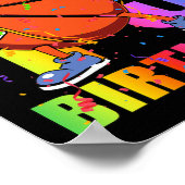 Poster 15 ans 15e Bysketbyll Anniversaire Thème B (Coin)