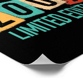 Poster 15 Ans D'Être Impressionnant En 2007 15ème Anniver (Coin)