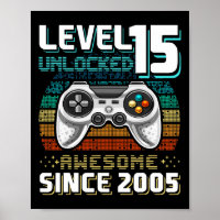 15 Déverrouillé Awesome 2005 jeu vidéo 15e anniver