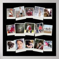 15 Photos de film instantanée Photo Collage Cadeau