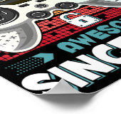 Poster 15ans Anniversaire Fils garçon Jeu amusant 15e 15  (Coin)