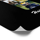 Poster 15e anniversaire Numéro 15 Photo personnalisée Col (Coin)