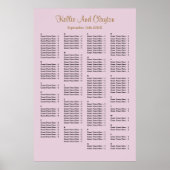 Poster 160 Plat de Mariage simple violet (Devant)