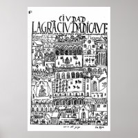 1616 Dessin de Cusco, Pérou