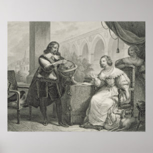 Poster 1626-89) reines de Christina (de la Suède, d'une