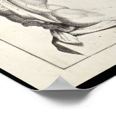 Poster 1691 Anatomie artistique Muscles de dos Art Print (Coin)