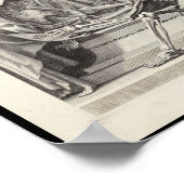 Poster 1691 Squelettes d'anatomie artistique Imprimer (Coin)