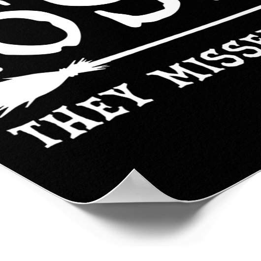 Poster 1692 Ils Ont Manqué Une Tria Féministe D'Halloween (Coin)