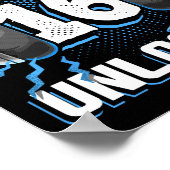 Poster 16 Jeu Vidéo Déverrouillé 16e Anniversaire Jeu Pc  (Coin)