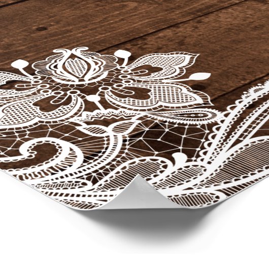 Poster 16 Tableaux Éclairages Rustiques De Chaîne (Coin)