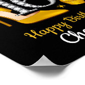 Poster 16e anniversaire. Doux 16 fille (Coin)