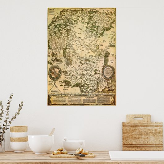 Poster 16e siècle Hongrie (Cuisine)