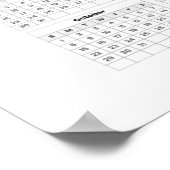 Poster 16x20 Antlers de crâne de cerf 2023 Calendrier du  (Coin)