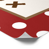 Poster 16x24 Nursery Art ABC Chart Boutons Cocalos (Coin)