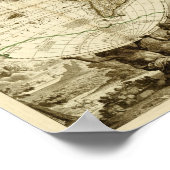 Poster 1708 World Map by Jean Baptiste Nolin (Coin)