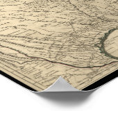 Poster 1718 Delisle Map of America (Coin)