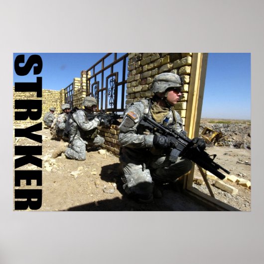 Poster 172e BRIGADE DE STRYKER (Devant)