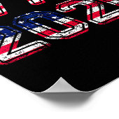 Poster 1776-2026 250th Birthday American Flag Eagle Shirt (Coin)