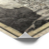 Poster 1787 Carte du mur de l'Empire russe (Coin)