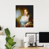 Poster 1797 - Portrait de M.I.Lopukhina (Bureau à domicile)