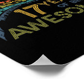 Poster 17 Anniversaire Vintage 2005 17e anniversaire (Coin)