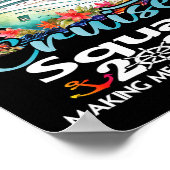 Poster 17th Birthday Cruise Squad Friends Family Vacation (Coin)