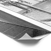 Poster 1800s Antique Shower (Coin)